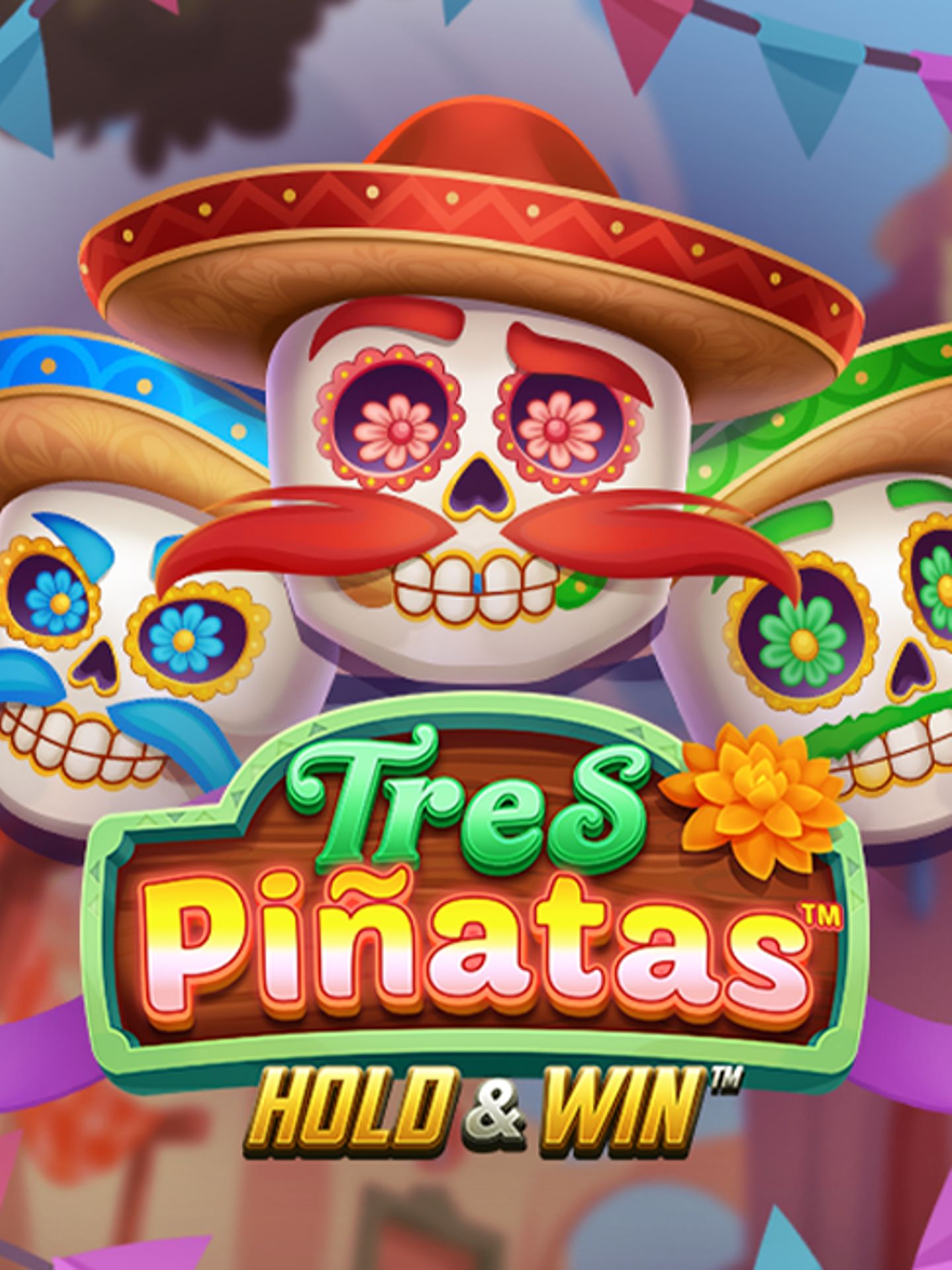 Tres Pinatas Hold & Win