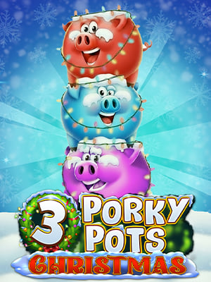 3 Porky Pots Christmas