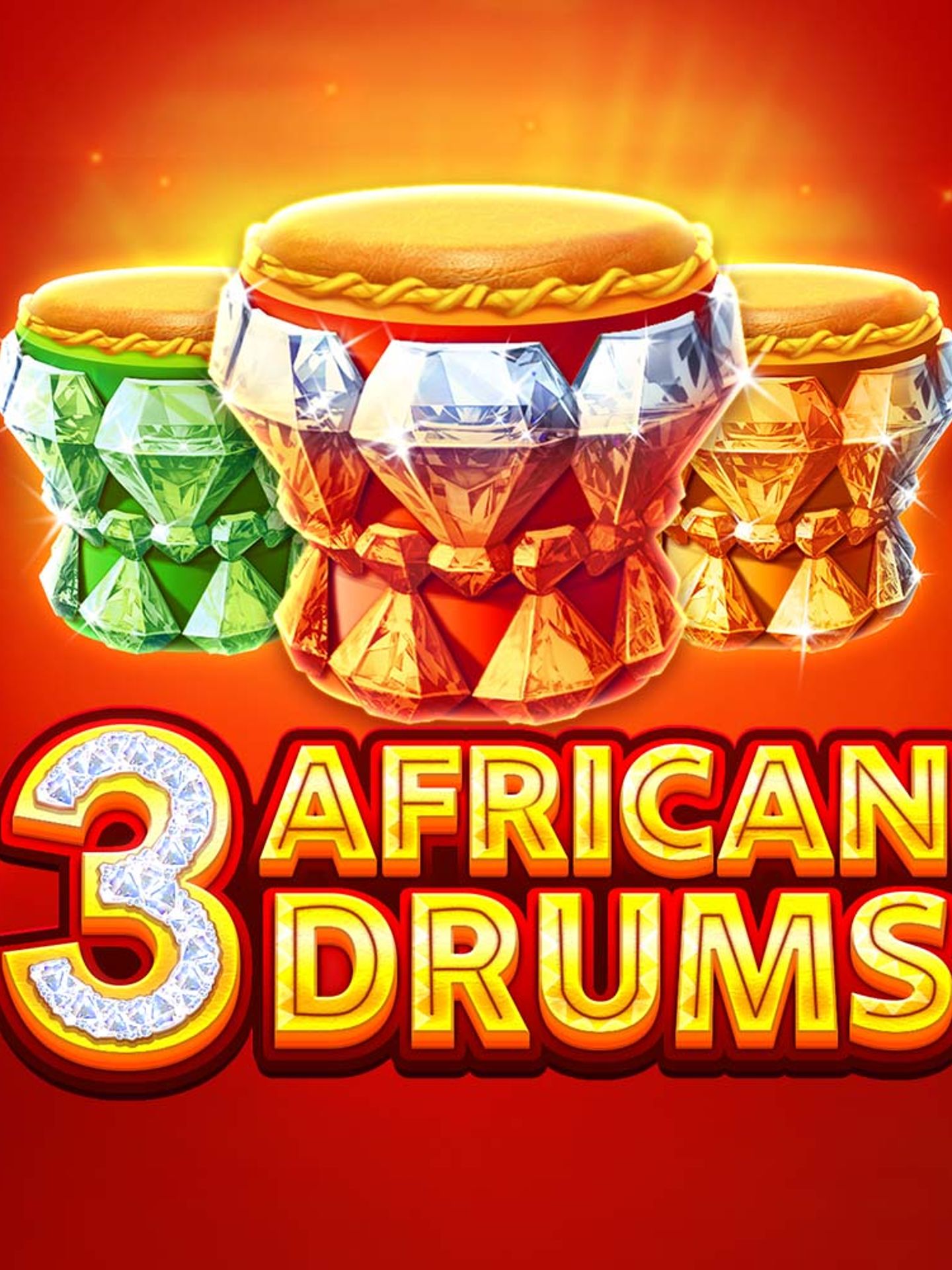 3 african drums