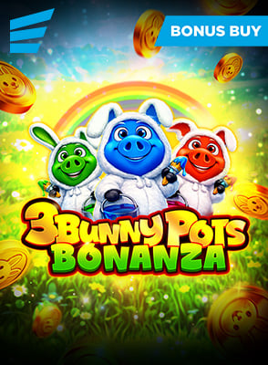 3 Bunny Pots Bonanza