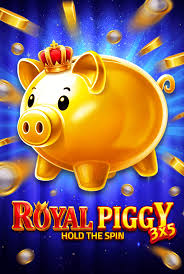 3x5 Royal Piggy: Hold The Spin