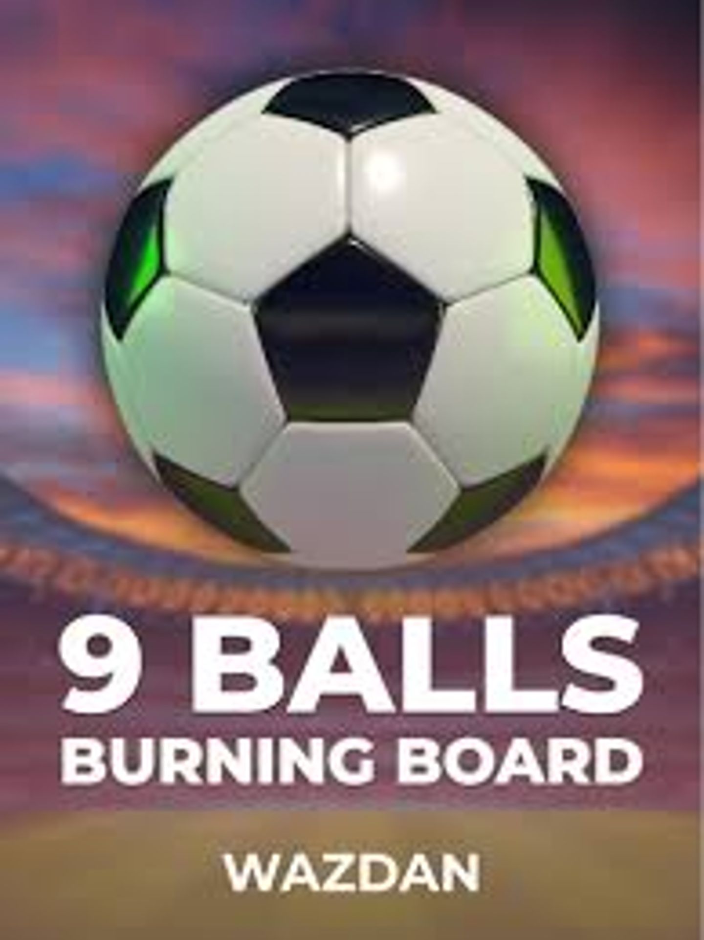 9 Balls Burning Board