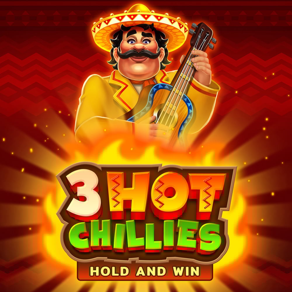 3 hot chillies