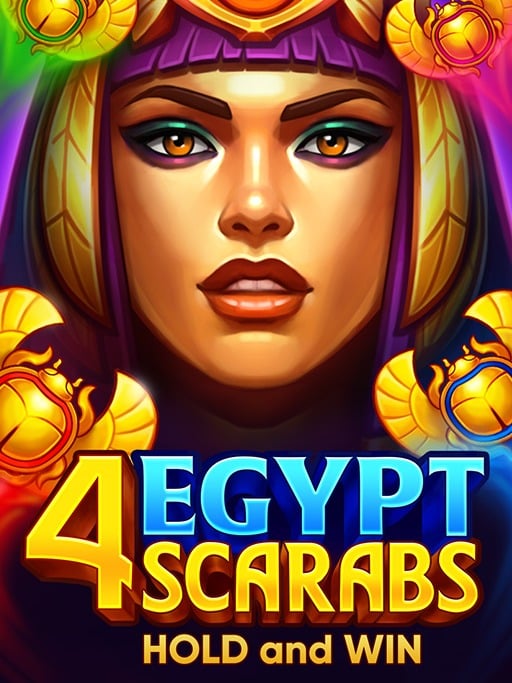 4 Egypt Scarabs