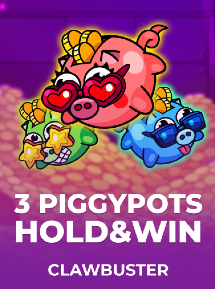 3 Piggypots : Hold&Win