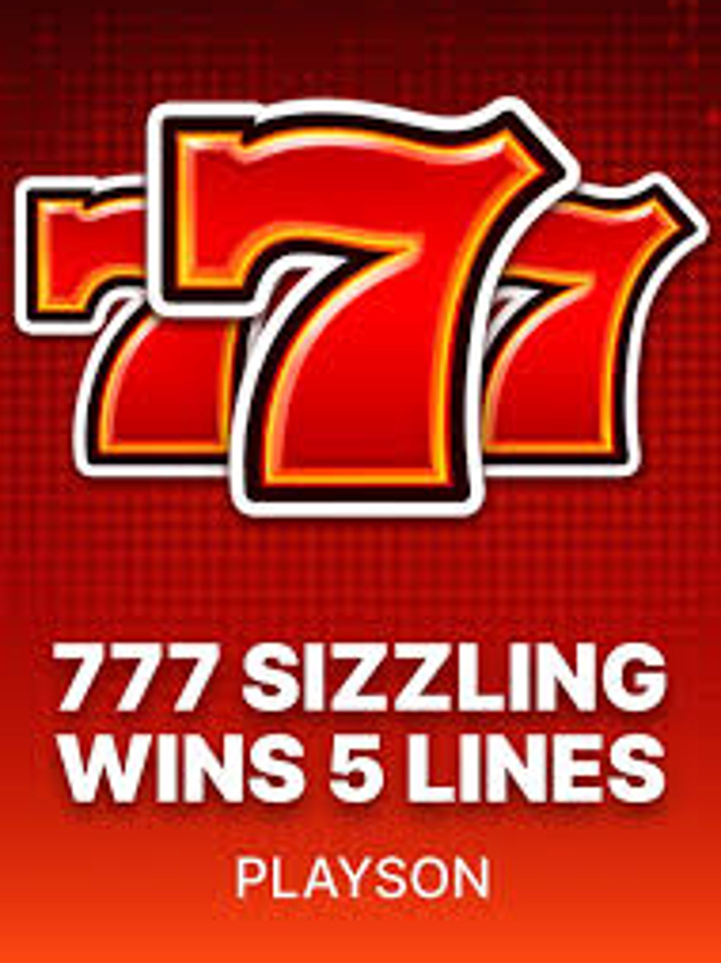 777 Sizzling Wins: 5 lines