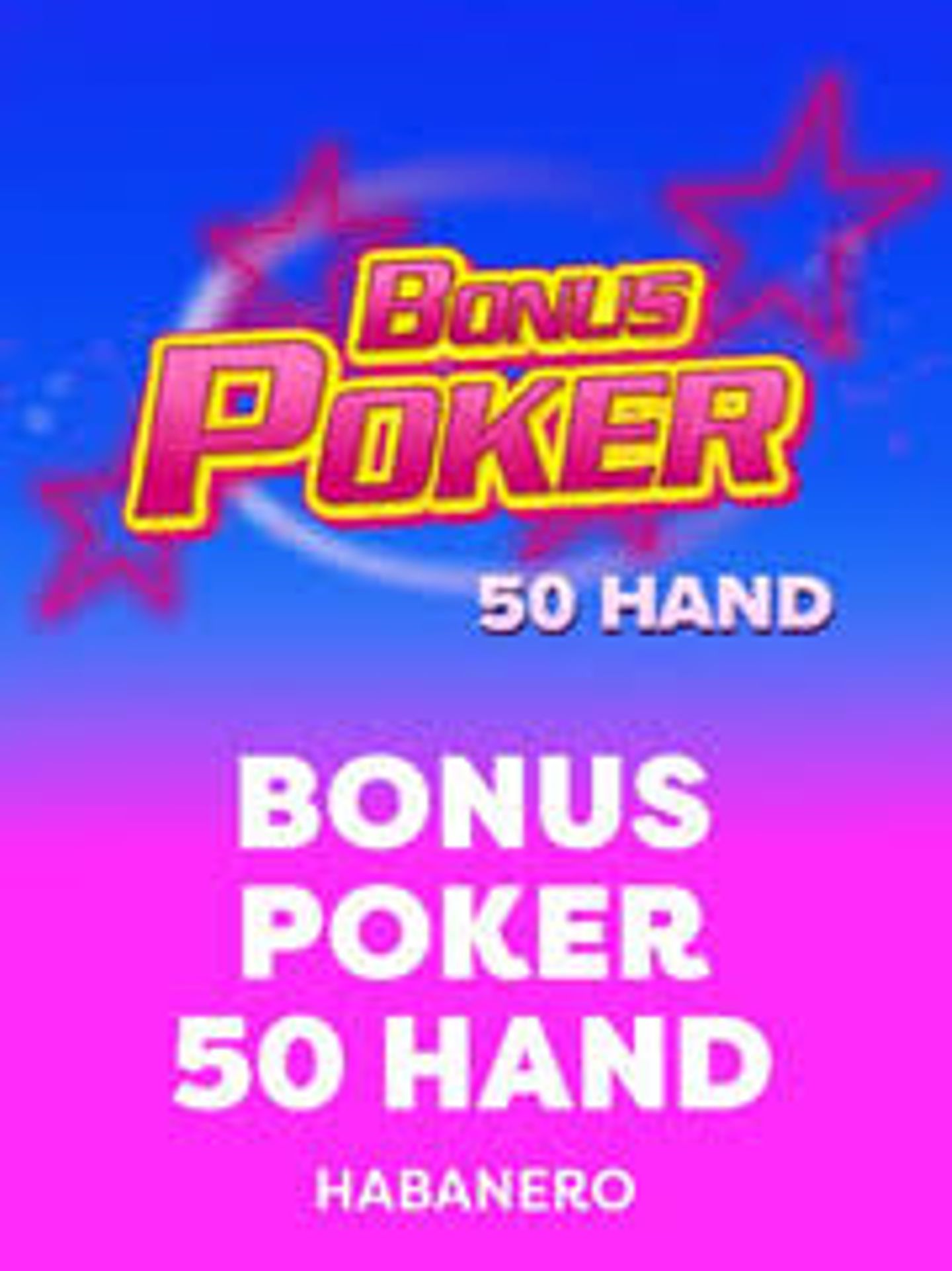 Bonus Poker 50 Hand