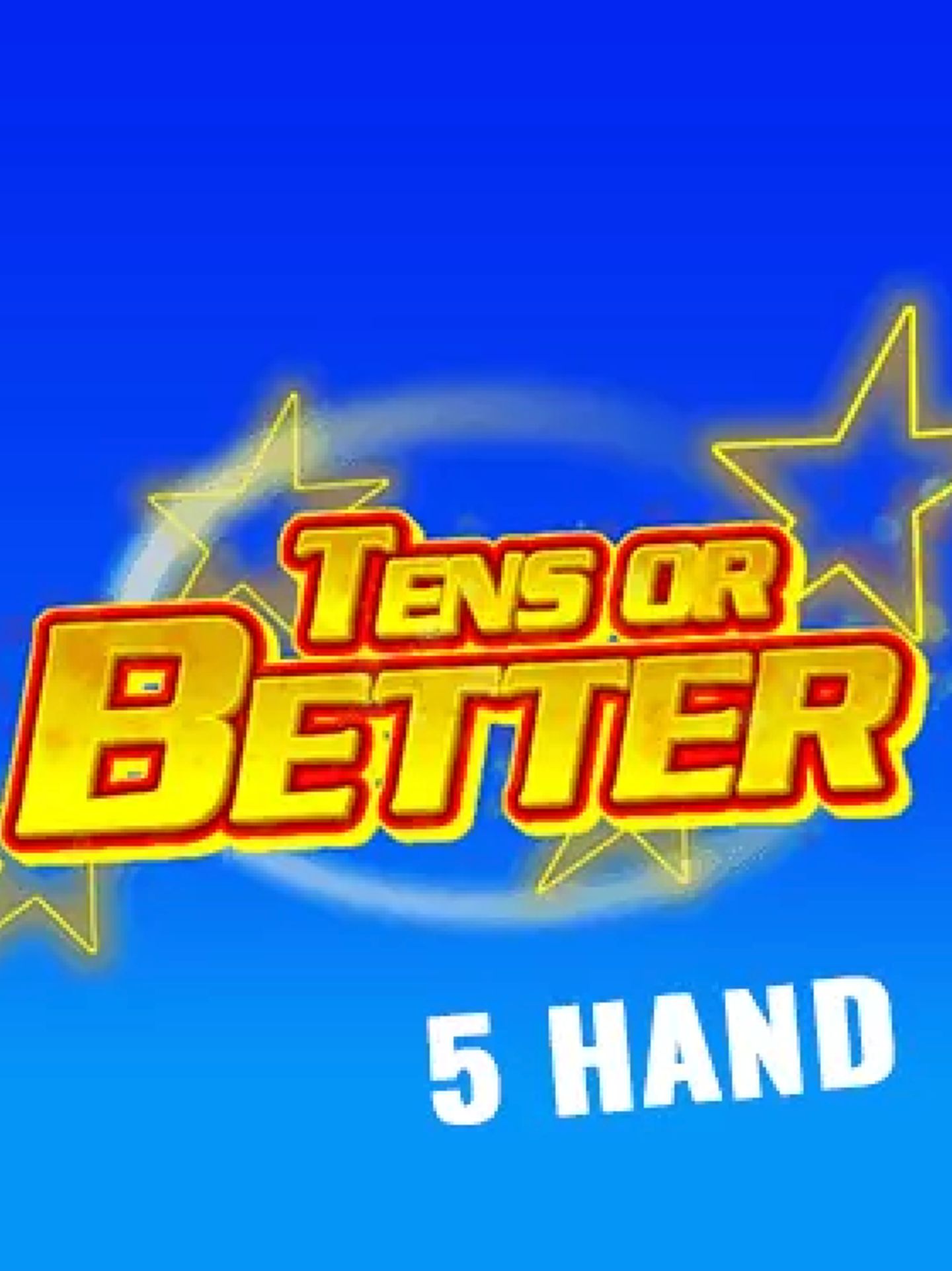 Tens Or Better 5 Hand