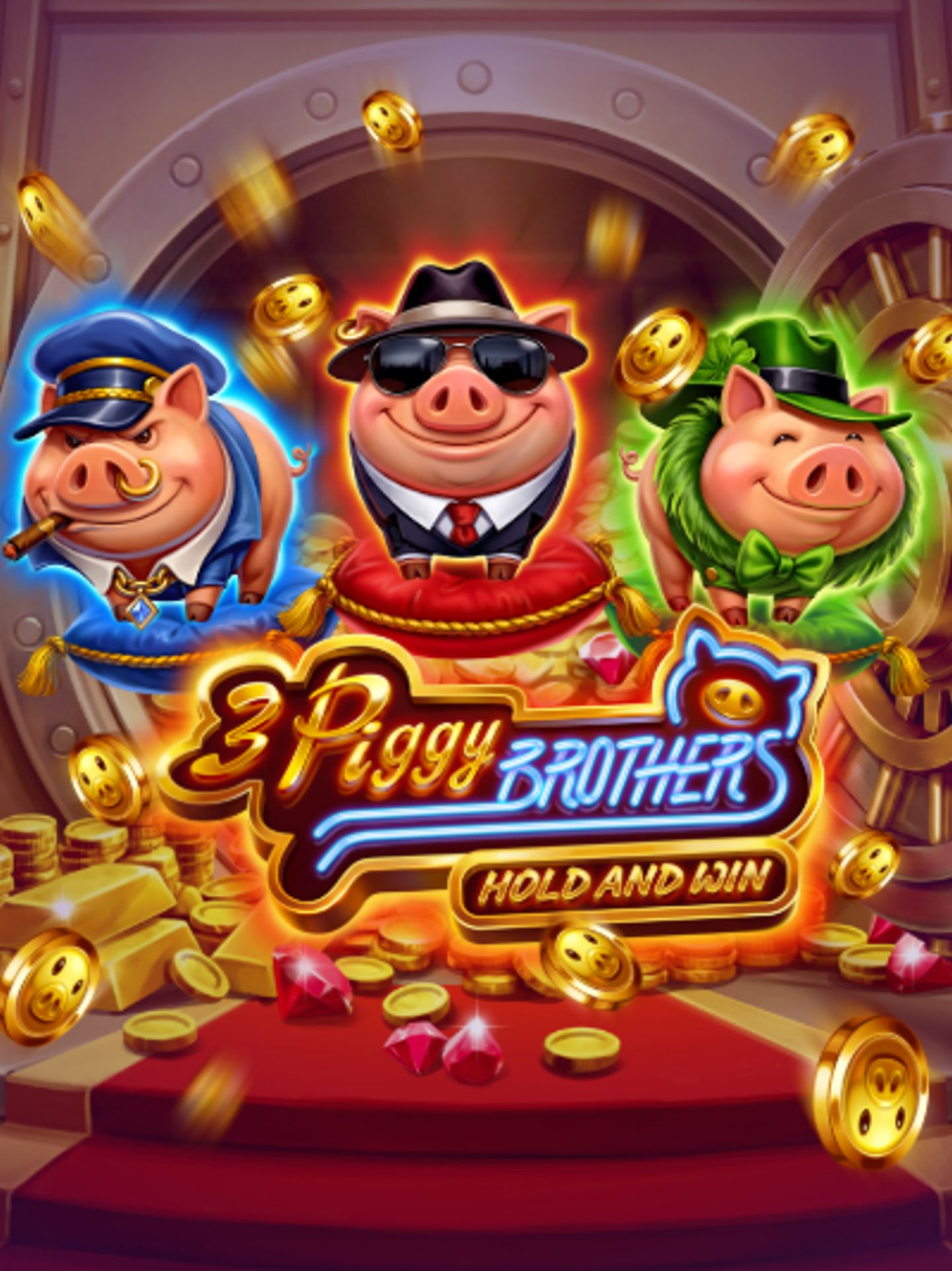 3 Piggy Brothers: Hold and Win