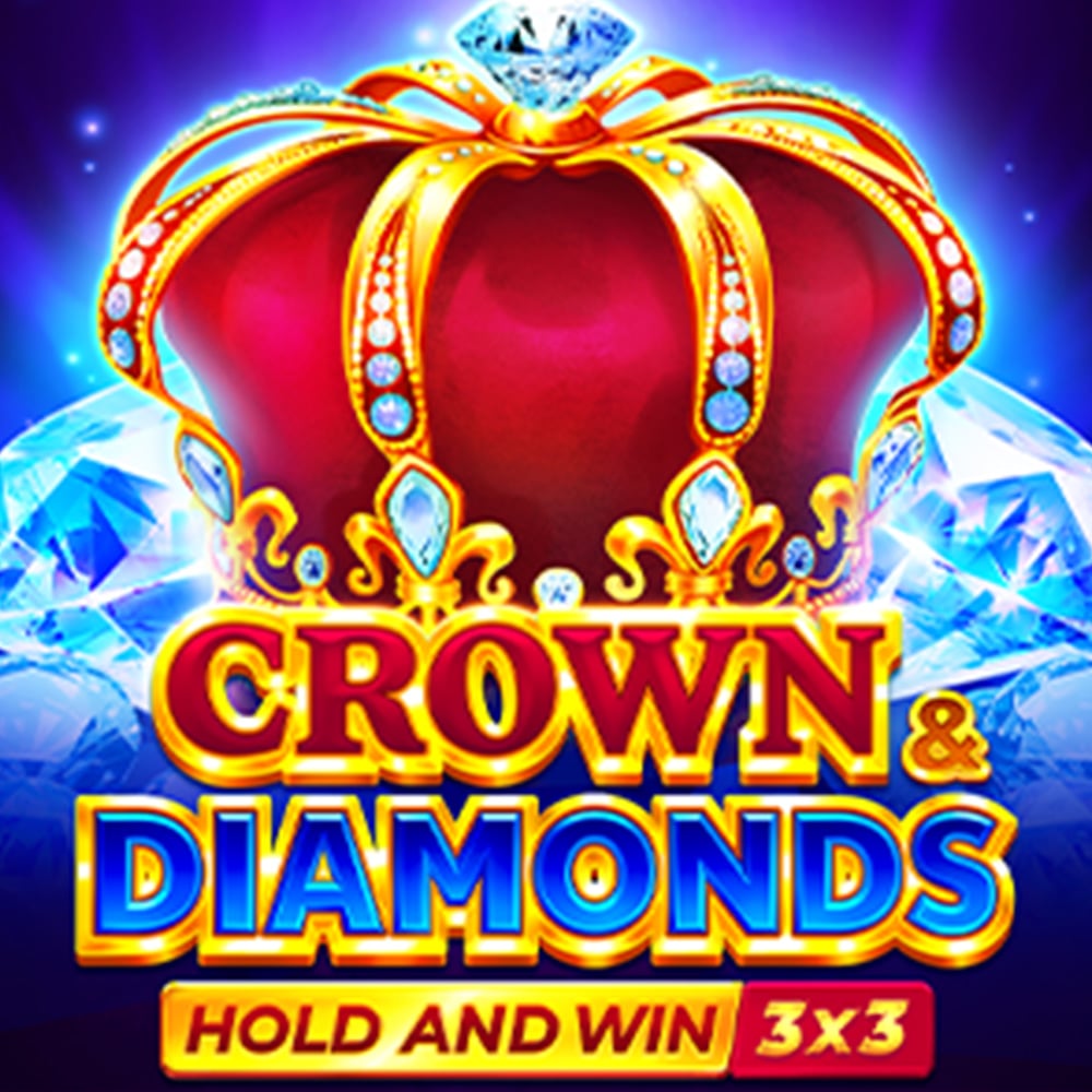 crown and diamonds hold and win - desktop