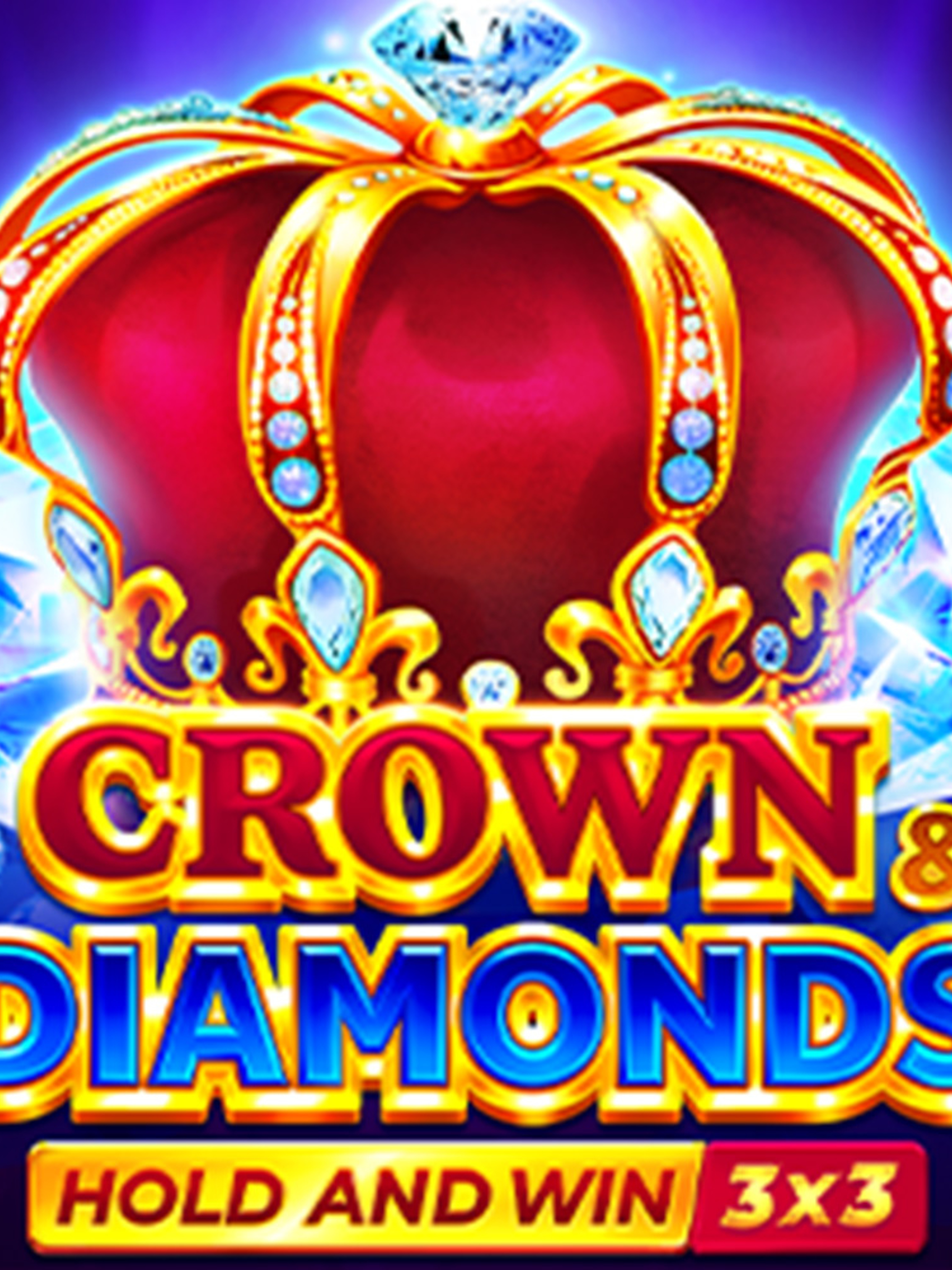 crown and diamonds hold and win - desktop