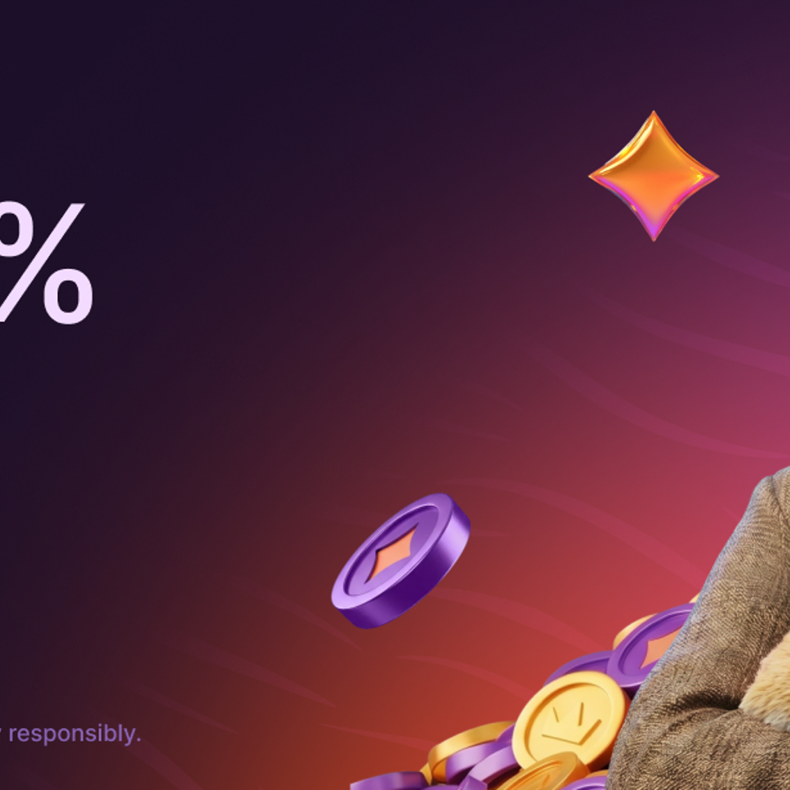 100% On Purchase desktop