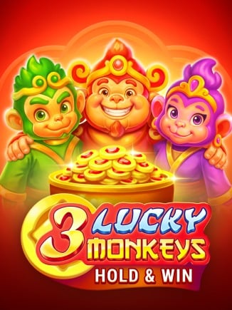 3 Lucky Monkeys Hold & Win