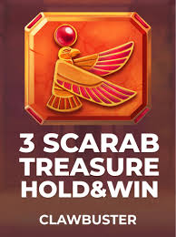 3 Scarab Treasure: Hold&Win