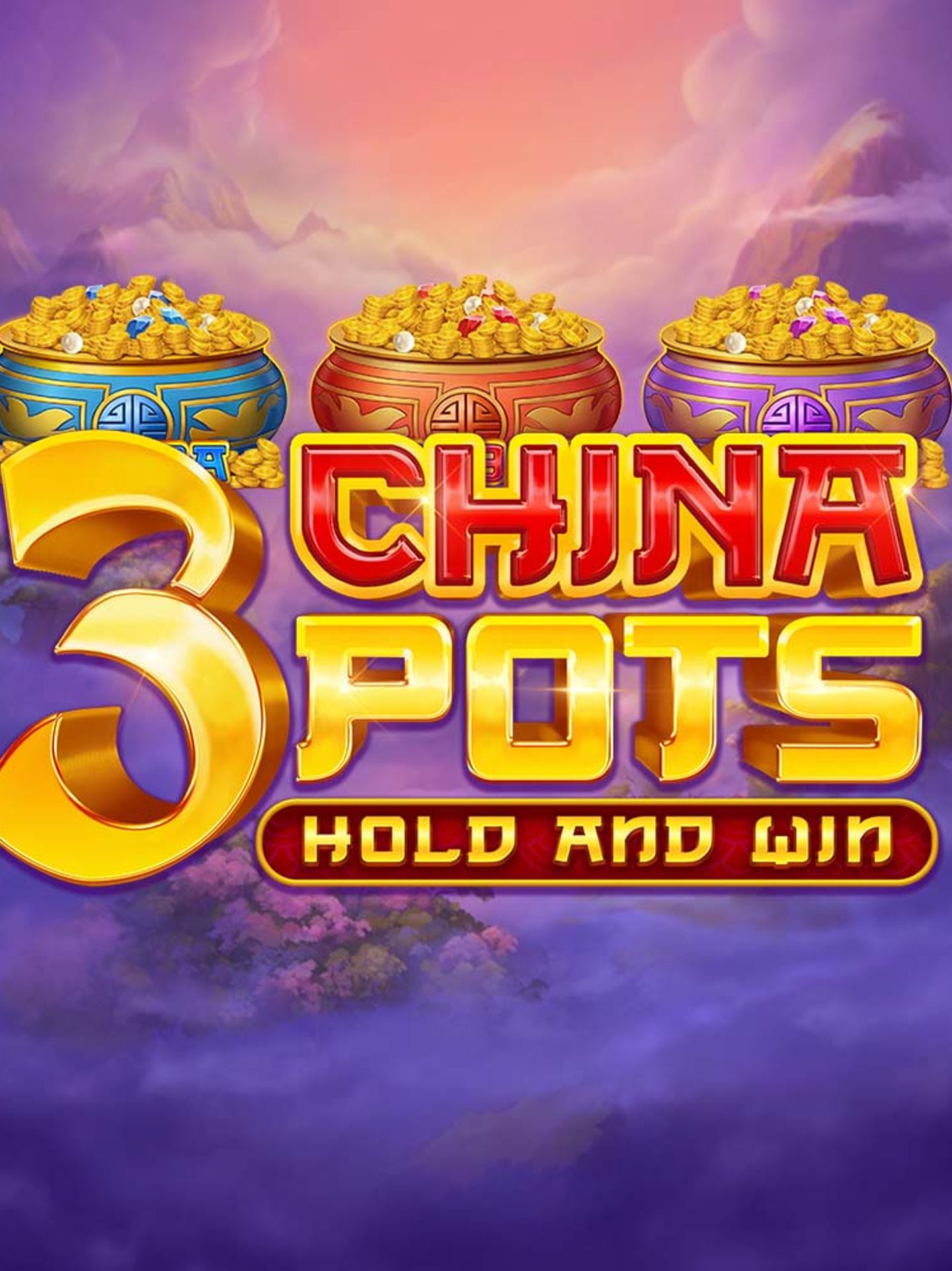 3 china pots