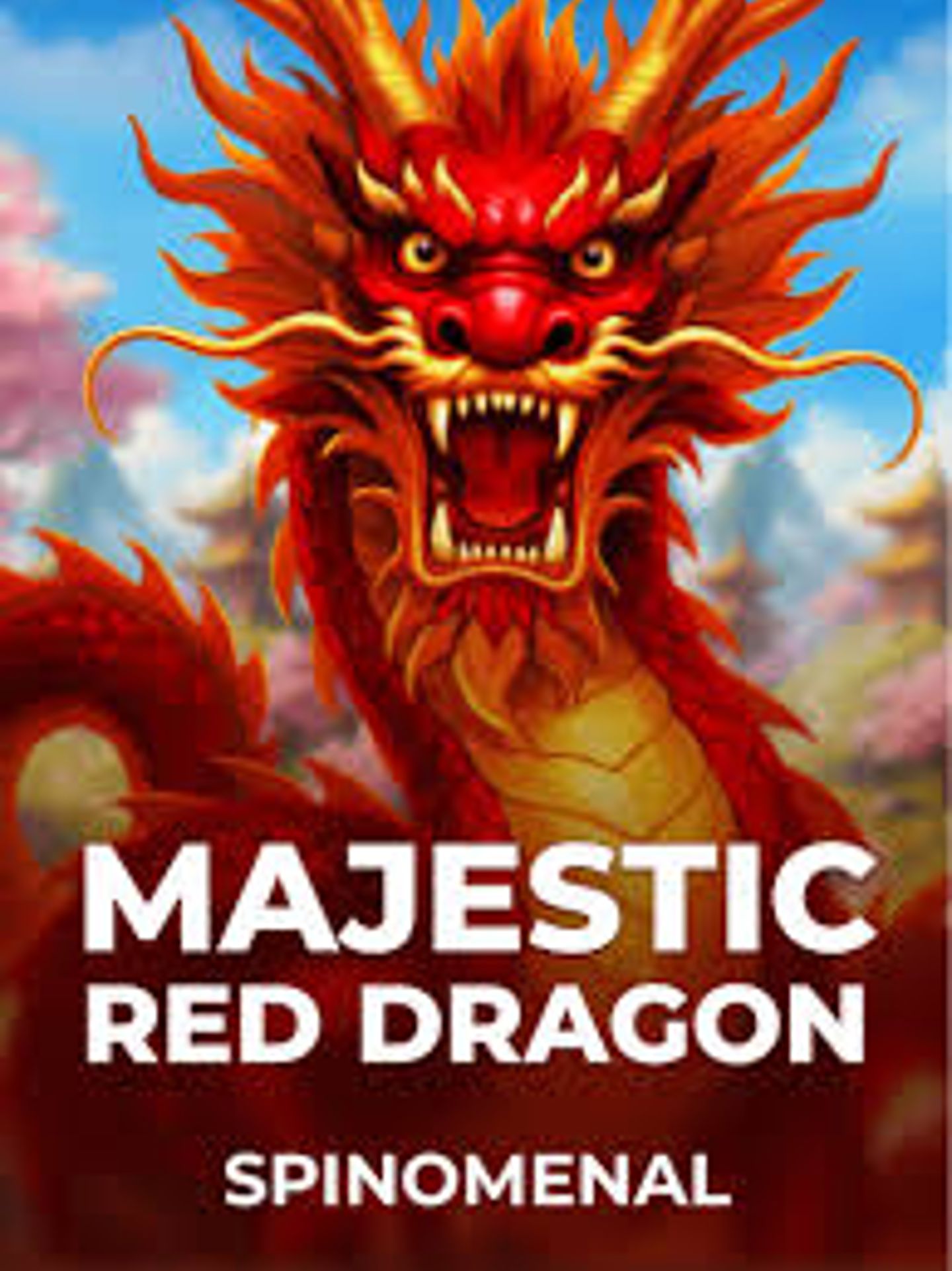Majestic Red Dragon