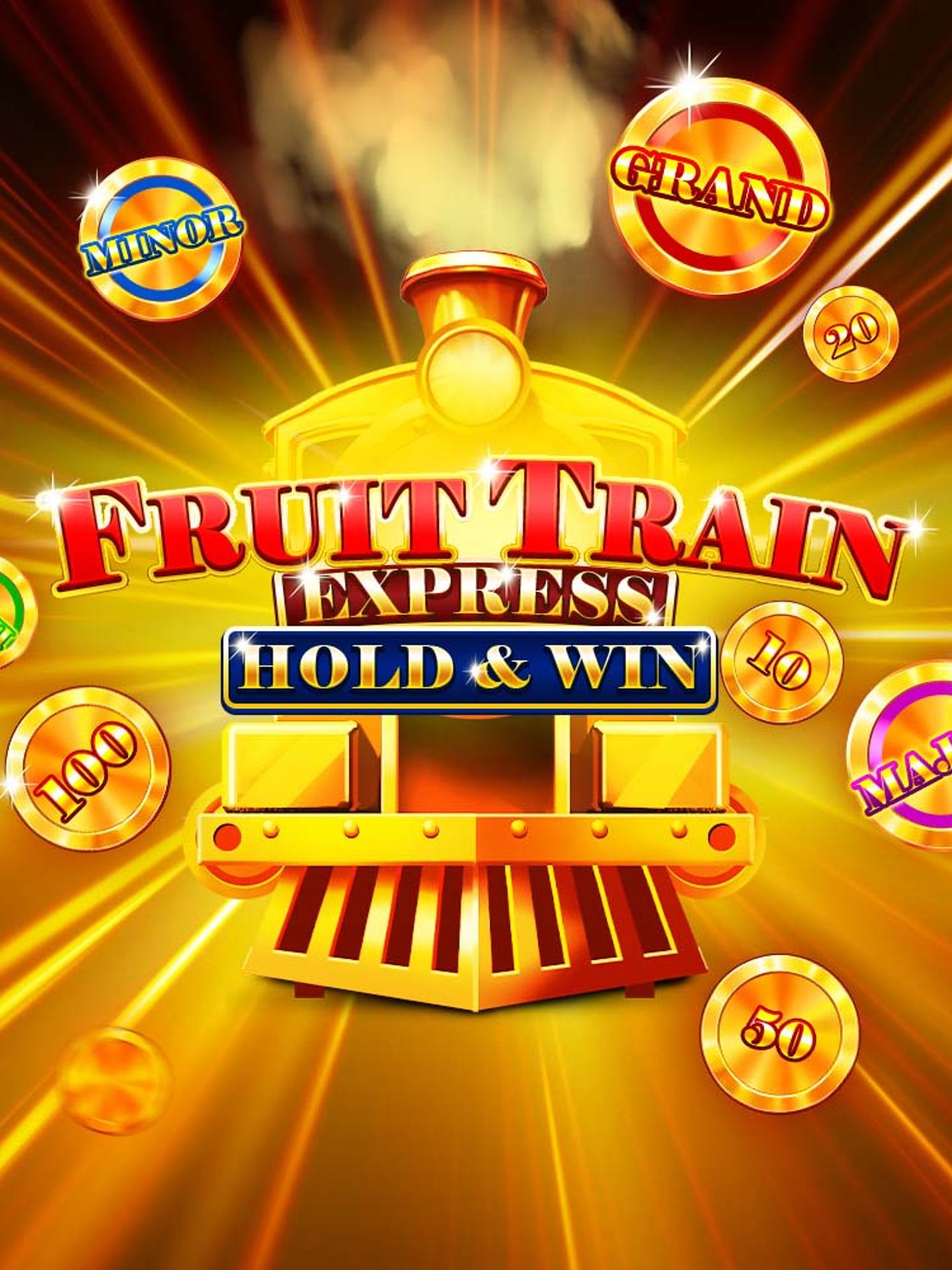 fruit train express: hold & win