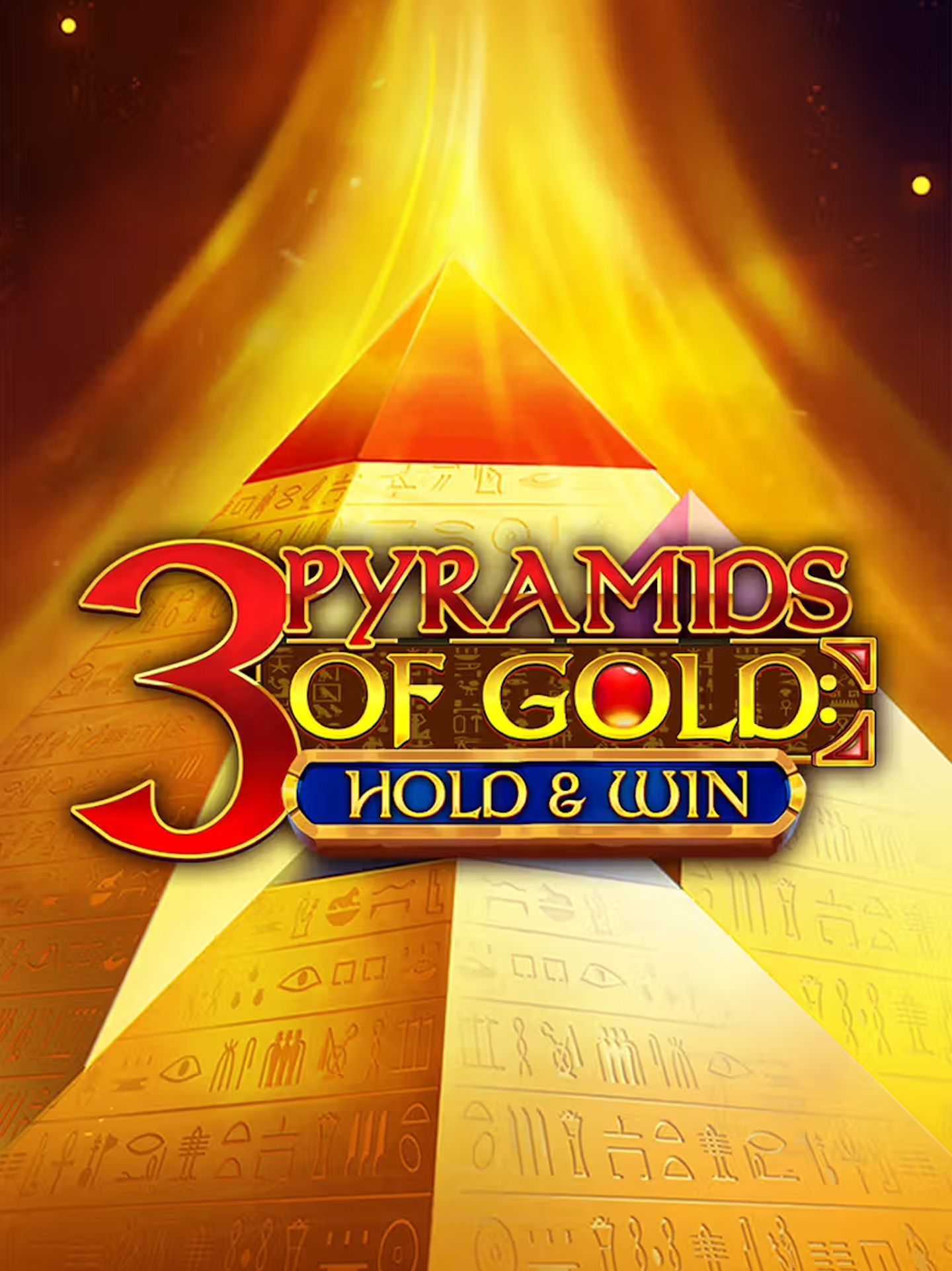 3 Pyramids of Gold: Hold & Win