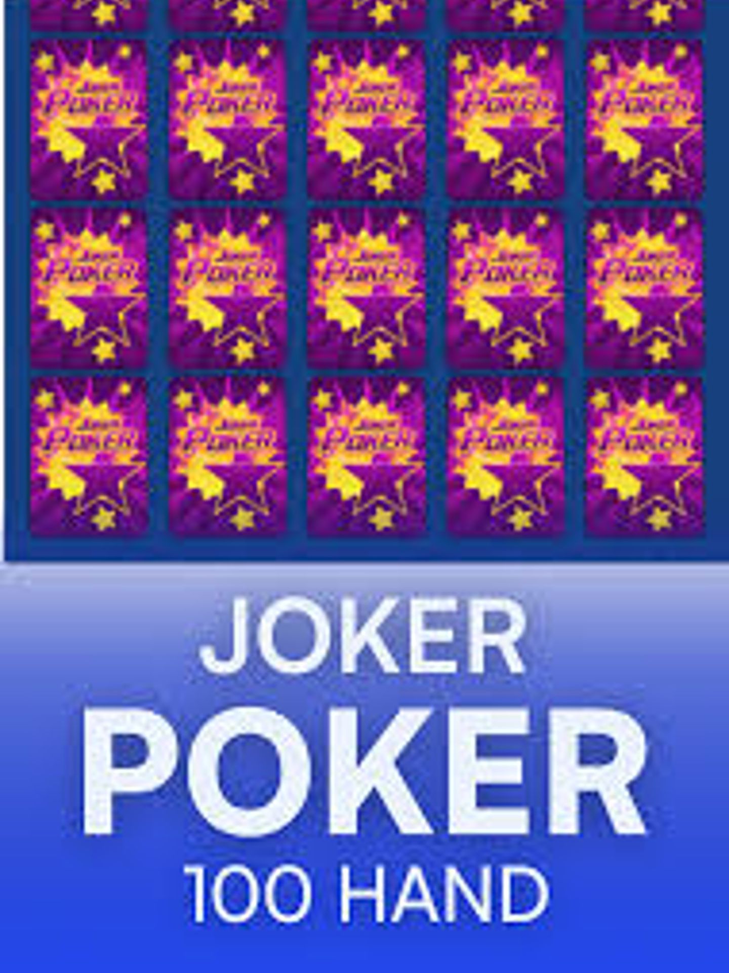 Joker Poker 100 Hand
