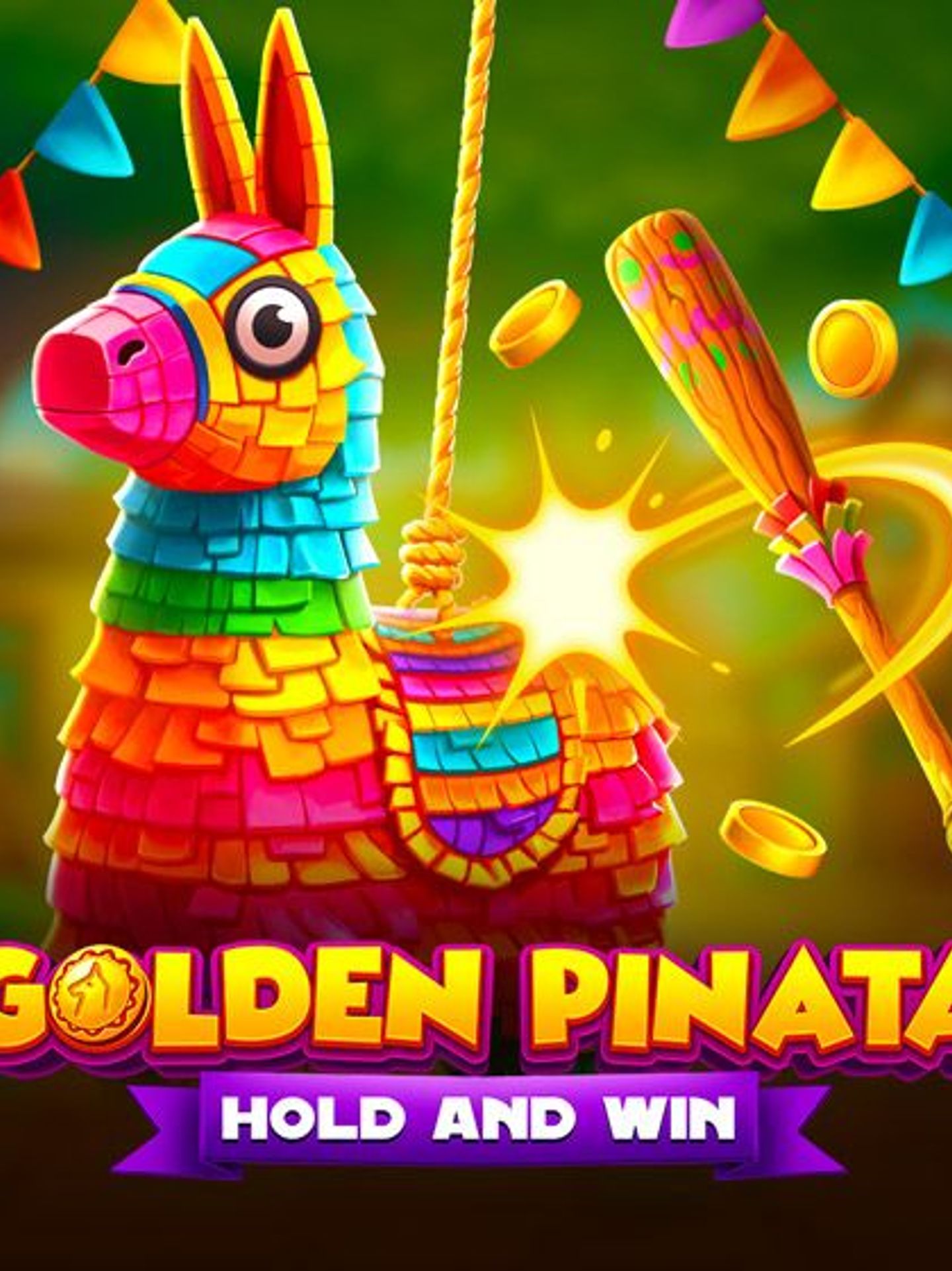 Golden Pinata Hold and Win